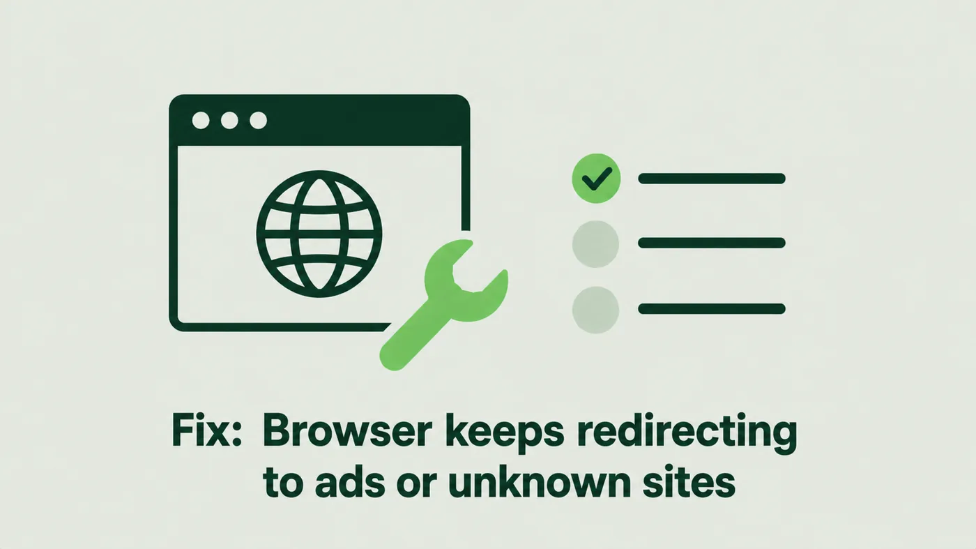 Fix: Browser keeps redirecting to ads or unknown sites